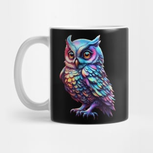 Magical Holographic Owls: Merlin Mug